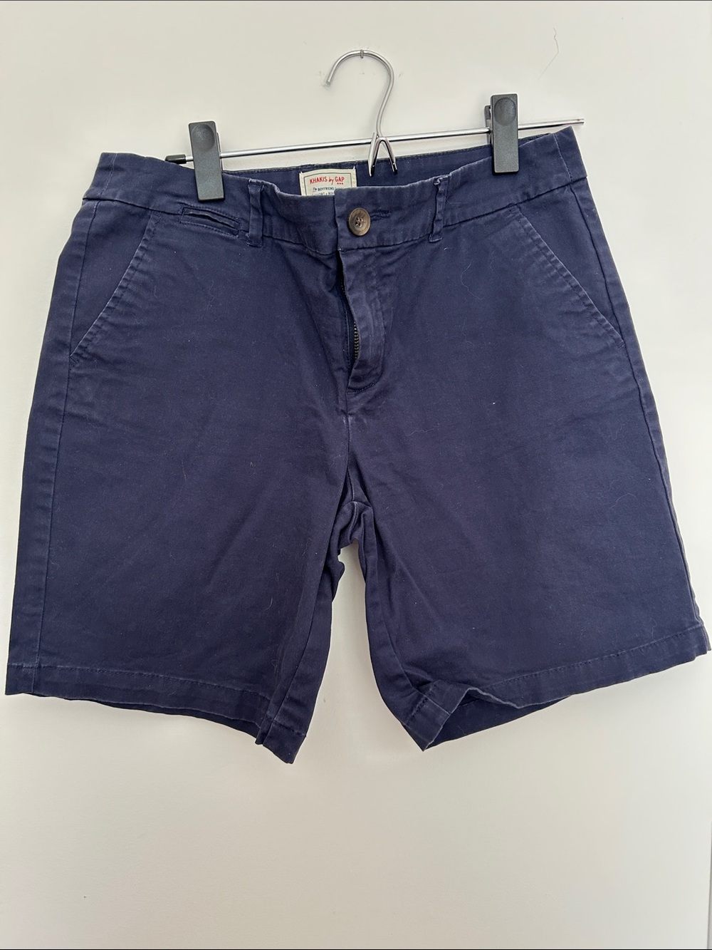 GAP Navy Women's Cotton Bermuda Shorts